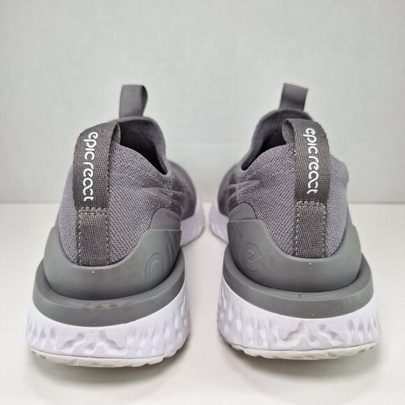 Nike Epic Phantom React Flyknit Gunsmoke Running Shoes BV0415-003 Women's Size 8 - Picture 3 of 13